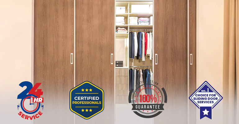 Sliding Closet Door Track & Hardware Installation Lauderdale Lakes